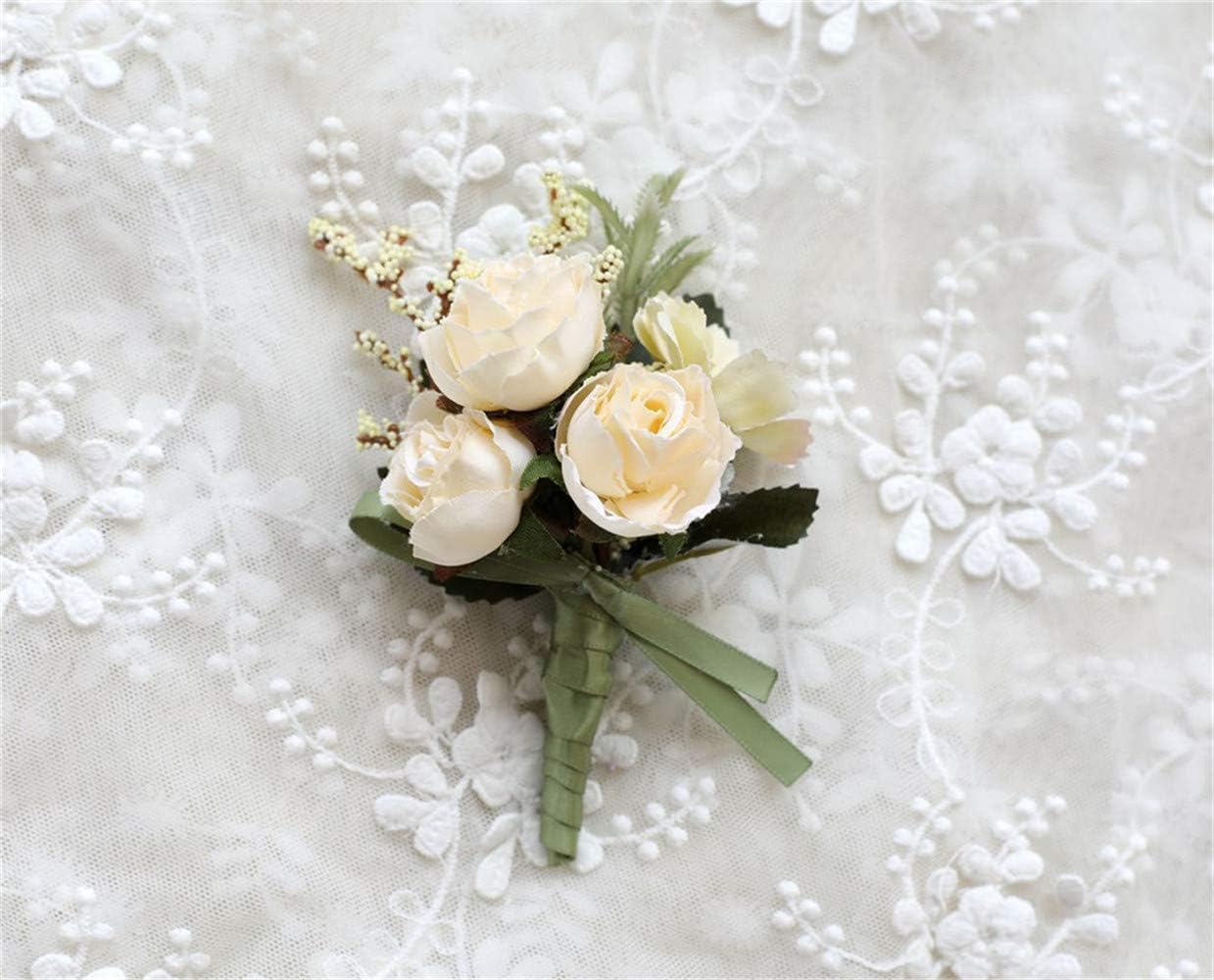 Corsage de Pulso com Rosa – Acessório Floral para Casamento e Formatura