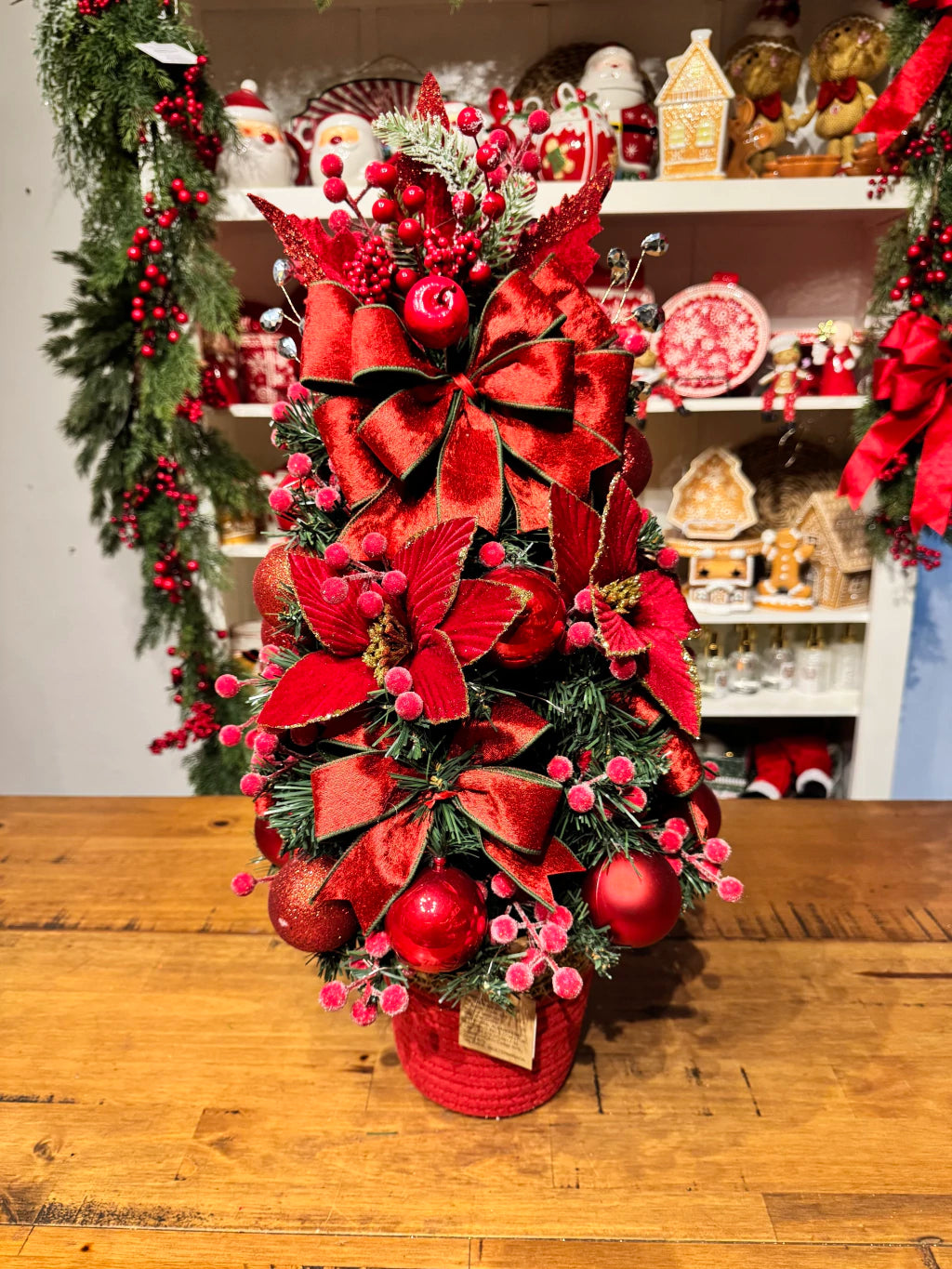 Árvore de Natal 70cm sagrada família c / led