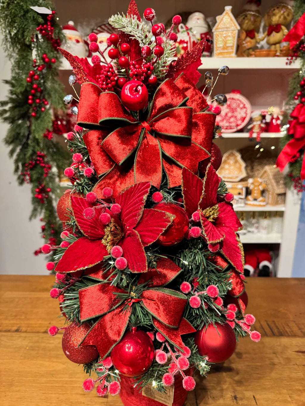 Árvore de Natal 70cm sagrada família c / led