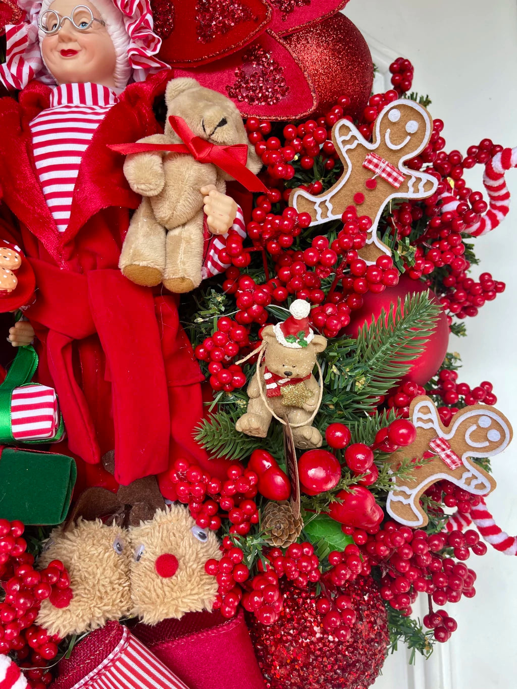 Guirlanda De Natal Casal C/ Led 65cm