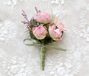 Corsage de Pulso com Rosa – Acessório Floral para Casamento e Formatura
