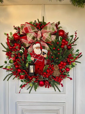 Guirlanda De Natal Noel Professor 50cm C/ Led