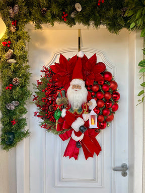 Guirlanda De Natal Noel Luxury 65cm C/ Led