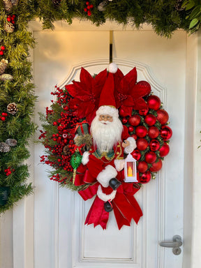 Guirlanda De Natal Noel Luxury 65cm C/ Led