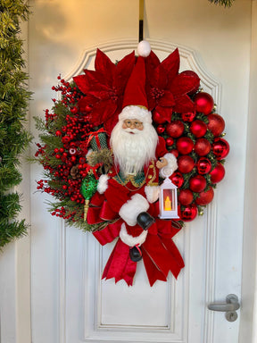 Guirlanda De Natal Noel Luxury 65cm C/ Led