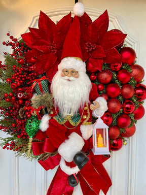 Guirlanda De Natal Noel Luxury 65cm C/ Led