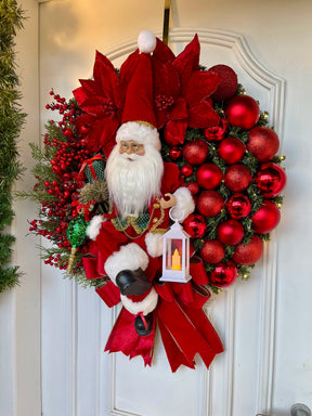 Guirlanda De Natal Noel Luxury 65cm C/ Led