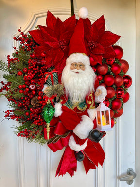 Guirlanda De Natal Noel Luxury 65cm C/ Led