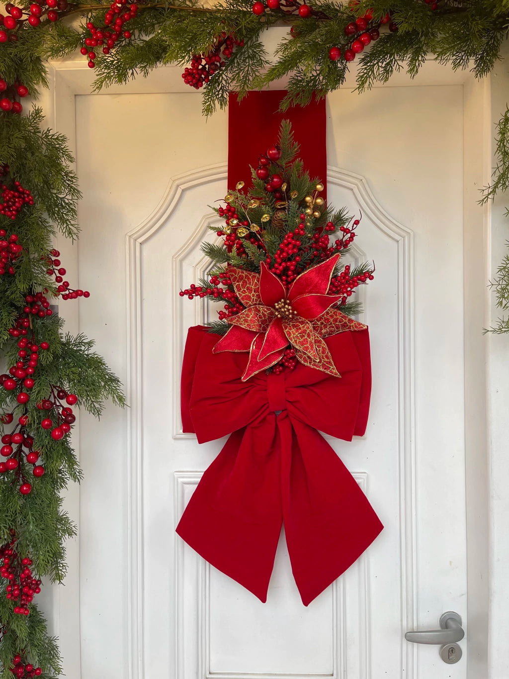 Escapulário De Natal veludo 2,10x 40cm