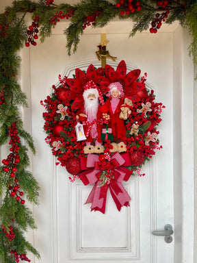 Guirlanda De Natal Casal C/ Led 65cm