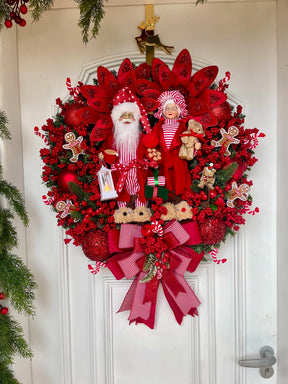 Guirlanda De Natal Casal C/ Led 65cm