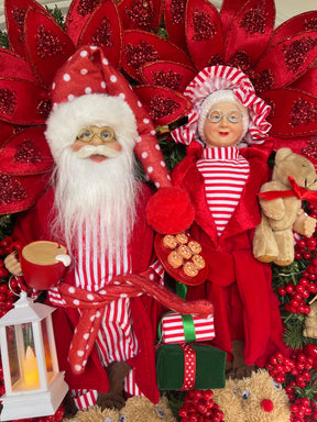 Guirlanda De Natal Casal C/ Led 65cm