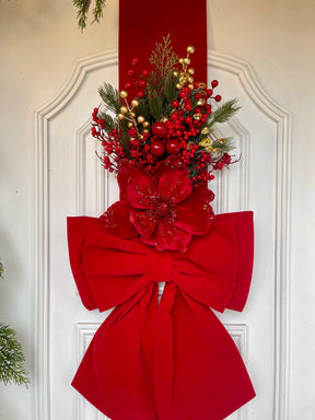 Escapulário De Natal Veludo 2,10x 40cm Magnólia